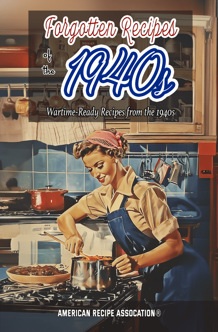 Forgotten Recipes of the Wartime Forties 40s Cookbook - Book