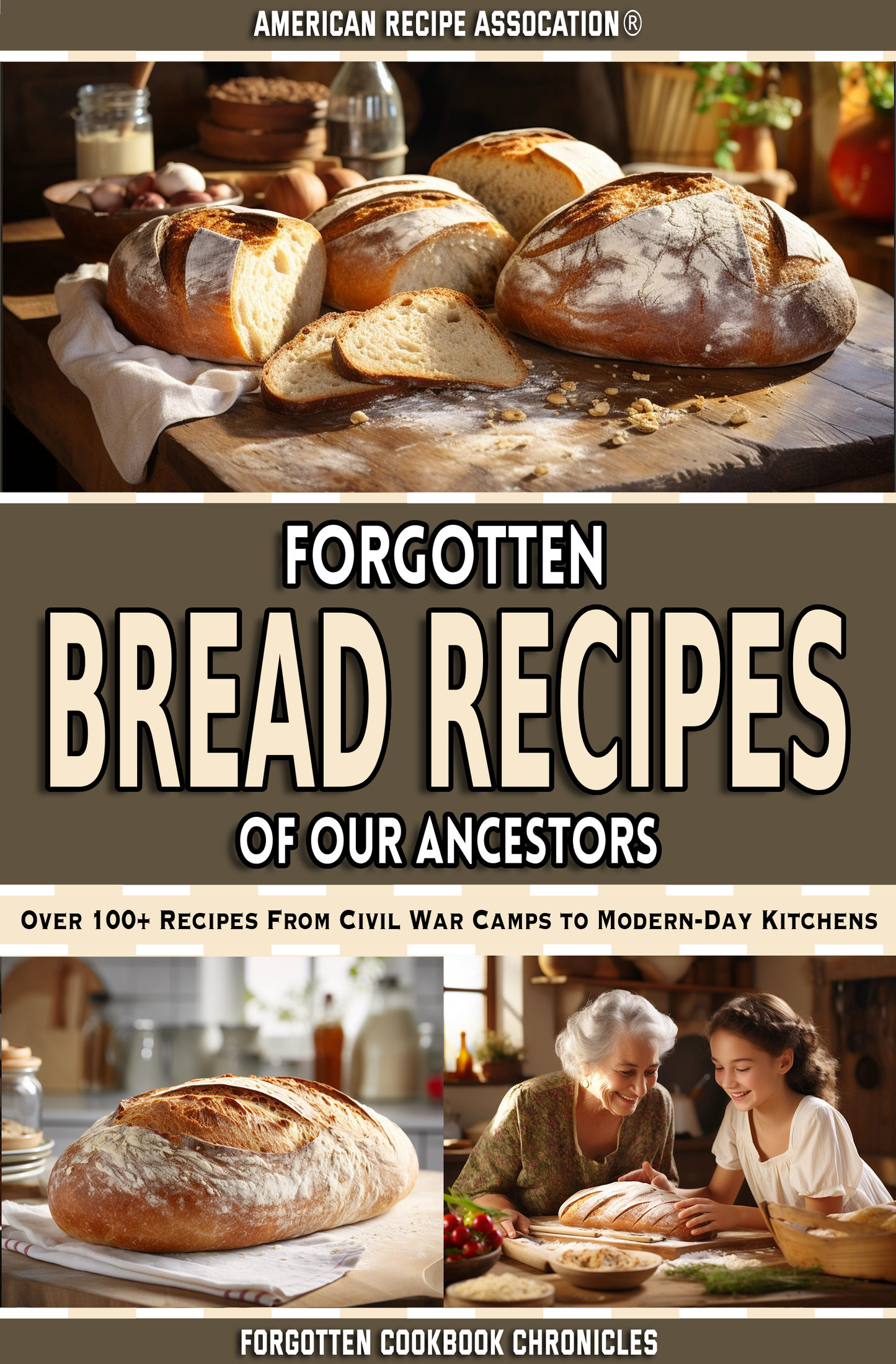 Forgotten Bread Recipes of our Ancestors Cookbook - Book