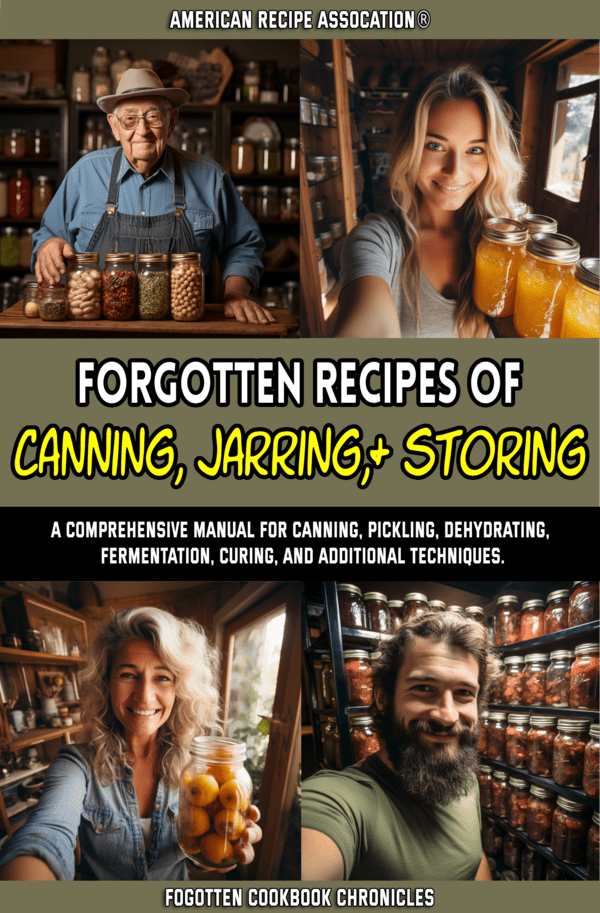 Forgotten Recipes of the Canning, Jarring, & Storing Cookbook - Book