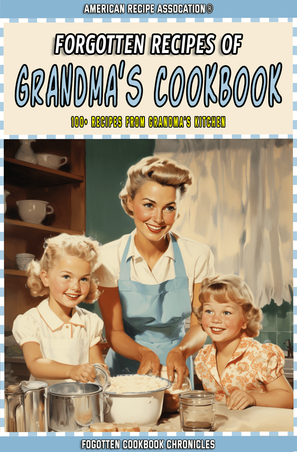 Forgotten Recipes of Grandma's Cookbook - Book
