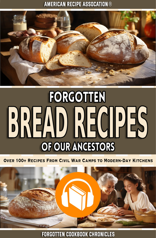 Forgotten Bread Recipes of our Ancestors Cookbook - Audiobook