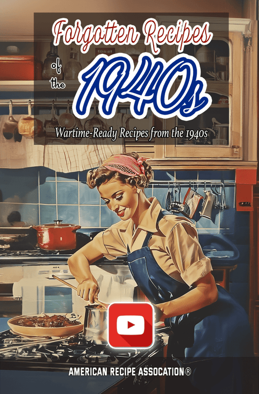 Forgotten Recipes of the Wartimes Forties 40s Cookbook - Video Library