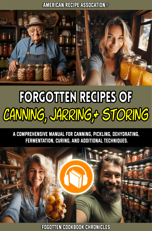 Forgotten Recipes of the Canning, Jarring, & Storing Cookbook - Audiobook