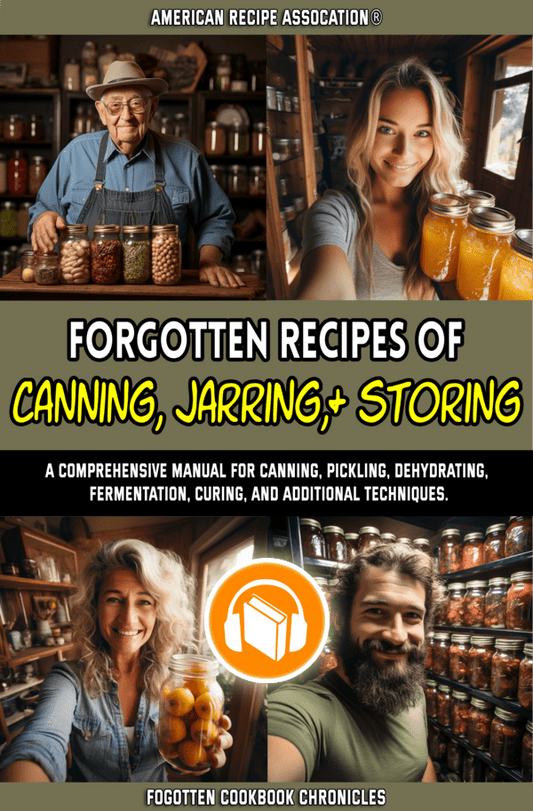 Forgotten Recipes of the Canning, Jarring, & Storing Cookbook - Audiobook