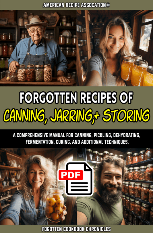 Forgotten Recipes of the Canning, Jarring, & Storing Cookbook - eBook