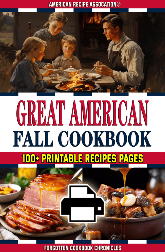 Great American Fall Cookbook - Printable