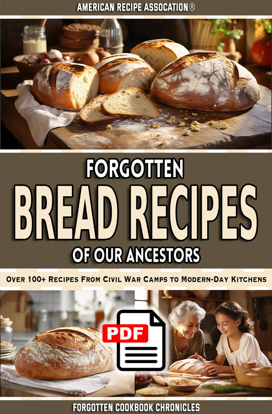 Forgotten Bread Recipes of our Ancestors Cookbook - eBook